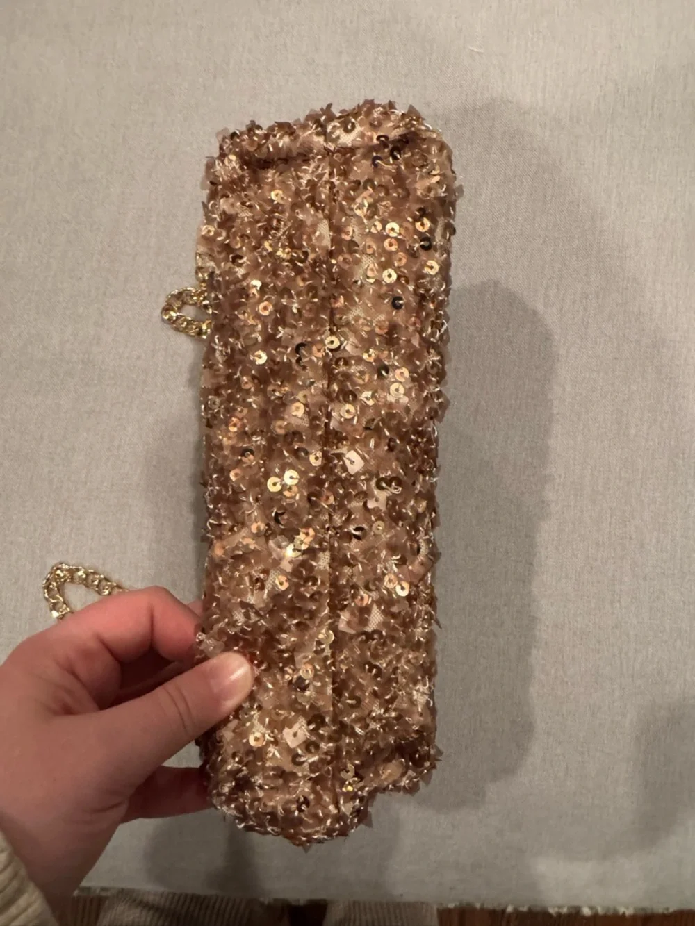 Anthropologie Maeve Sequin Slouchy Clutch - Picture 6 of 6